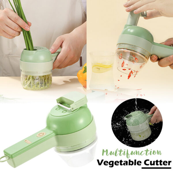 4 in 1 Portable Electric Food Chopper Set - Image 5