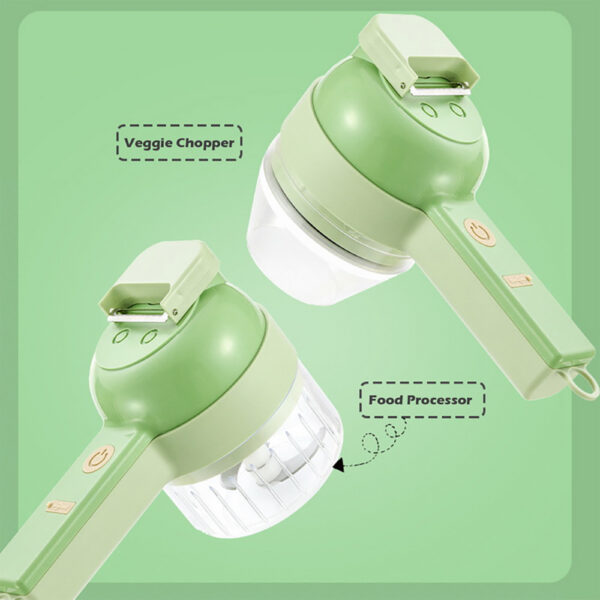 4 in 1 Portable Electric Food Chopper Set - Image 7